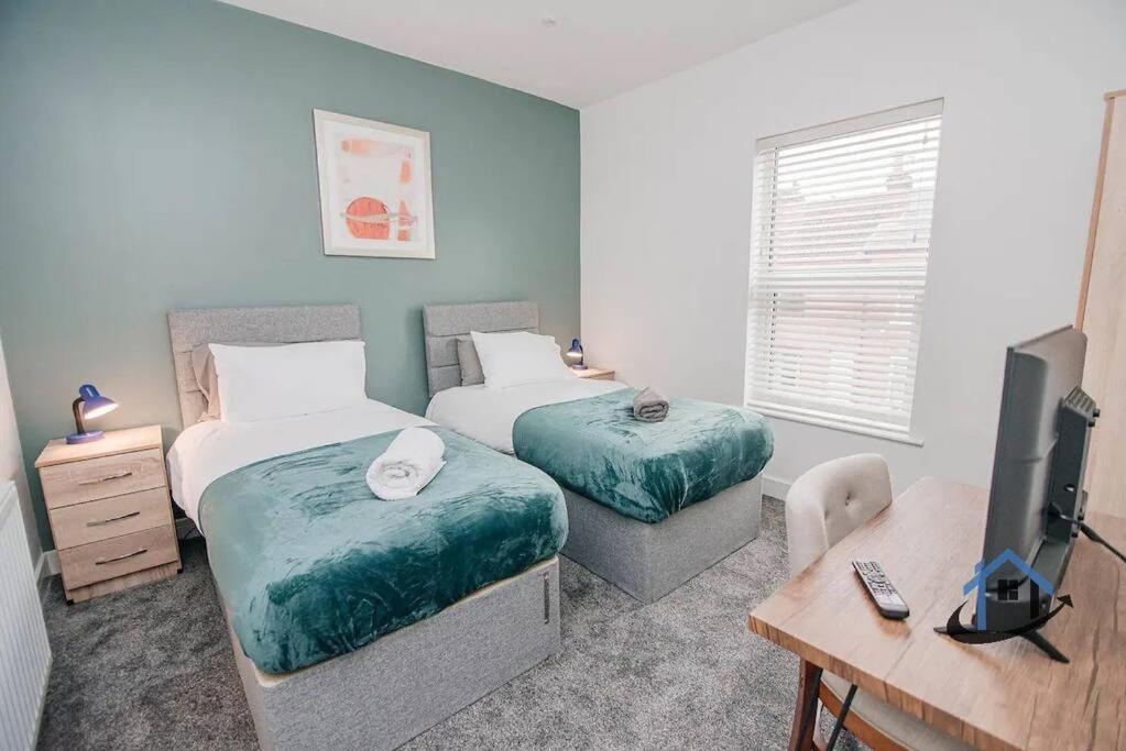 Balby Casa Nr Doncaster Racecourse King Beds Street Parking Villa Eksteriør billede