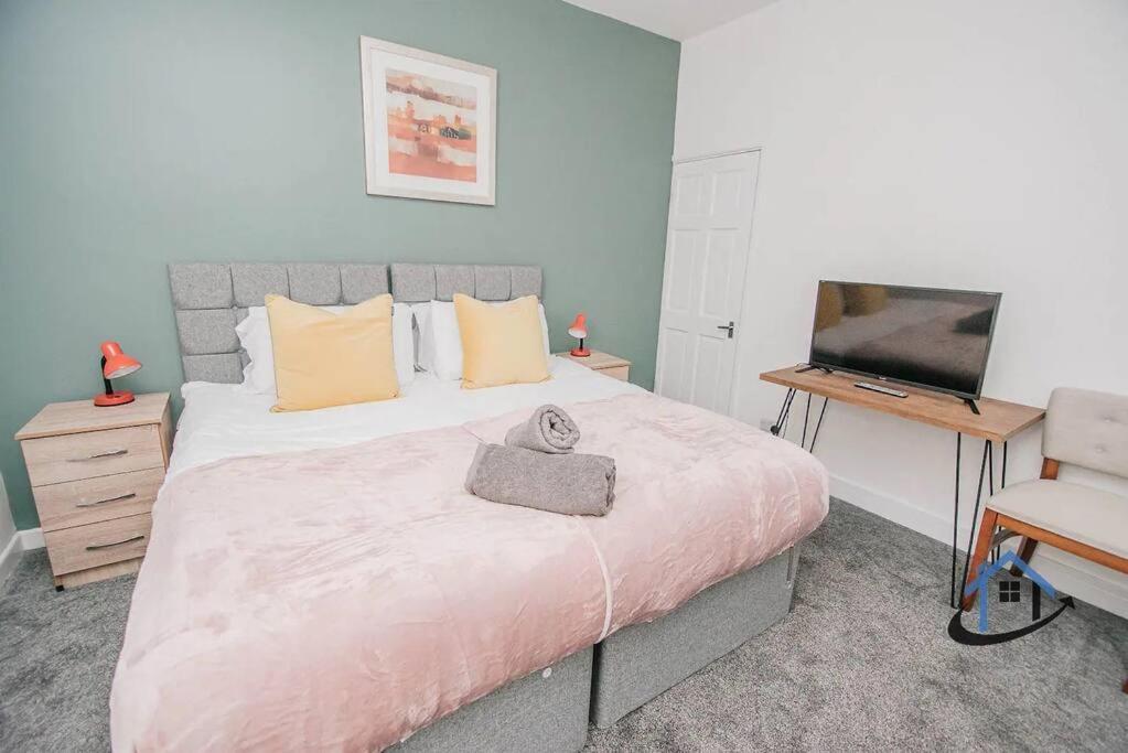 Balby Casa Nr Doncaster Racecourse King Beds Street Parking Villa Eksteriør billede